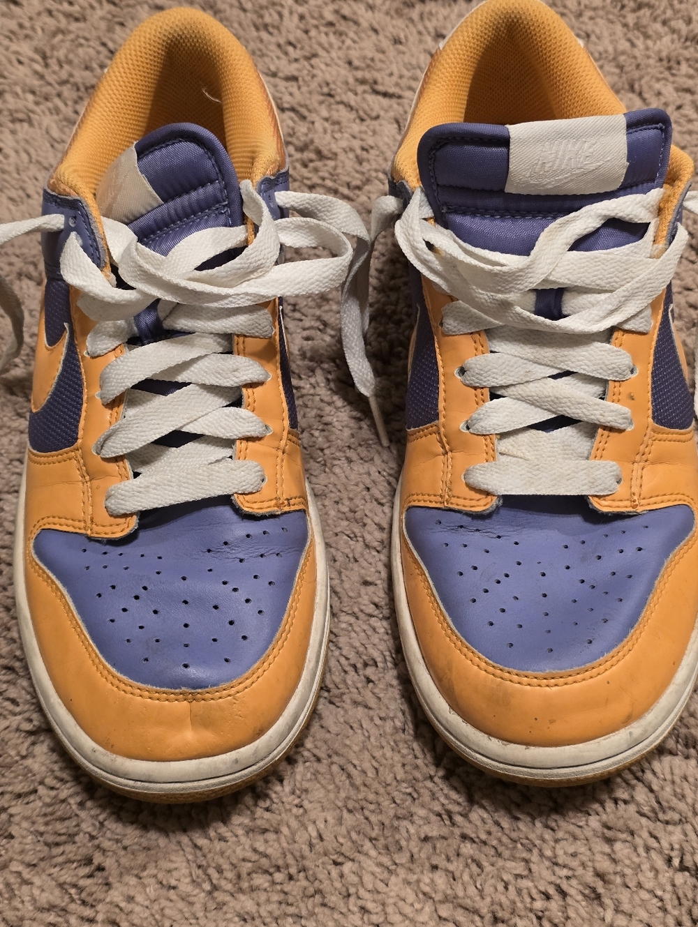 Nike Dunk 317813-581 Low Purple / Melon Womens Size 9.5 RARE Air Grail Skate - Picture 3 of 9